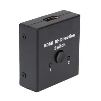 

4K Bi-Direction Hdmi 2.0 Cable Switch Switcher Splitter Hub Hdcp 2X1 1X2 In Out Bidirectional Cable Switcher