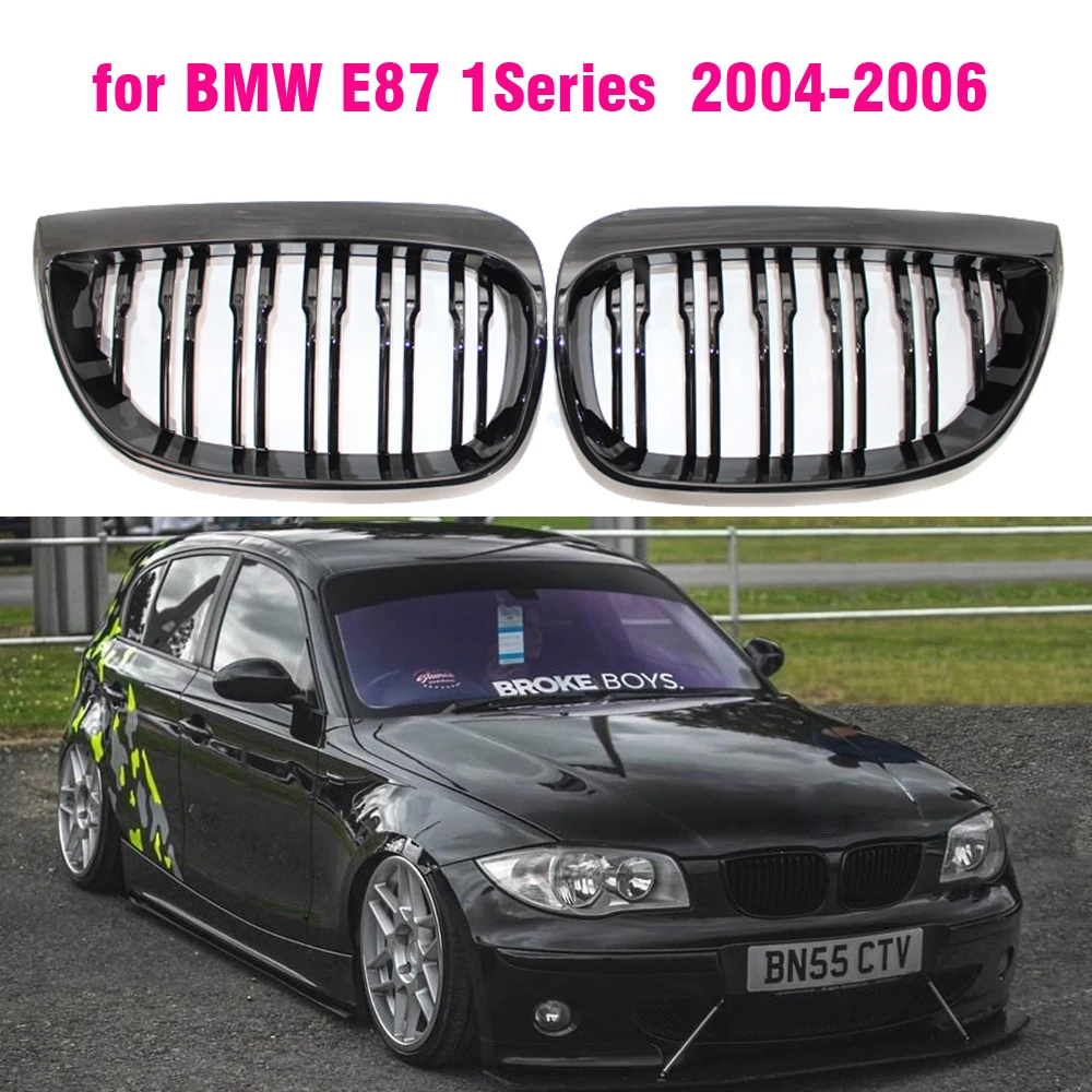 Vorne Nieren Gitter Kühlergrill passt für BMW 1 Series E81 E82 E87 E88 LCI  07-13