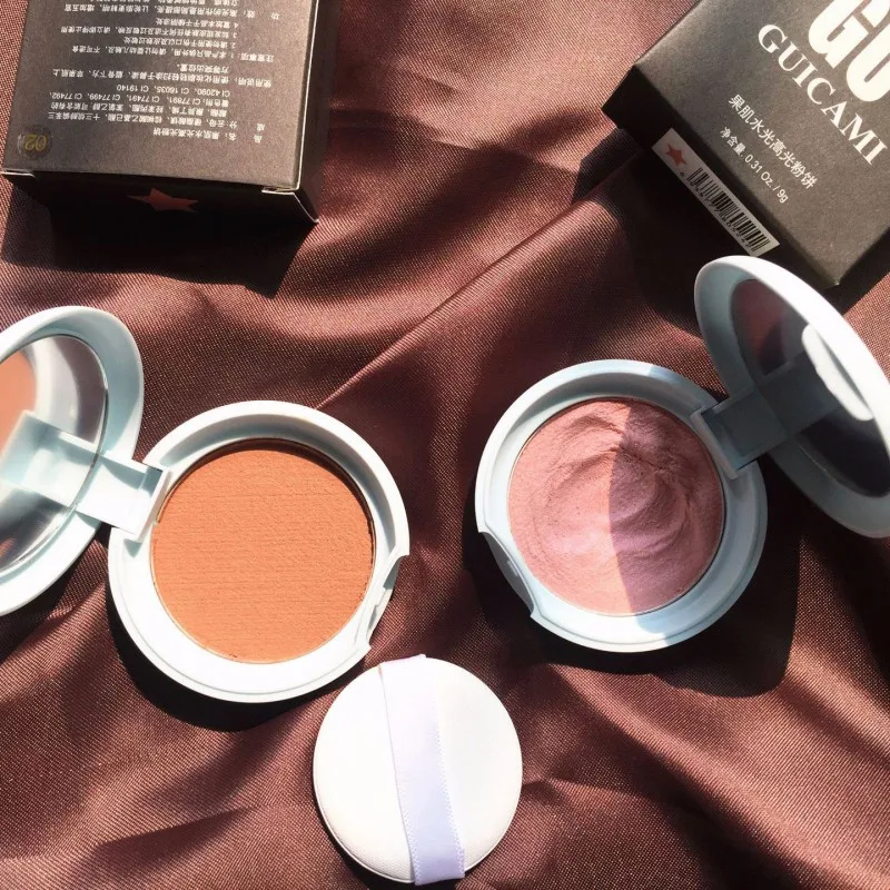 Shimmer highlighter пудра палитра для лица контуринг, пудра для теней, пудра для пудры, яркий цвет