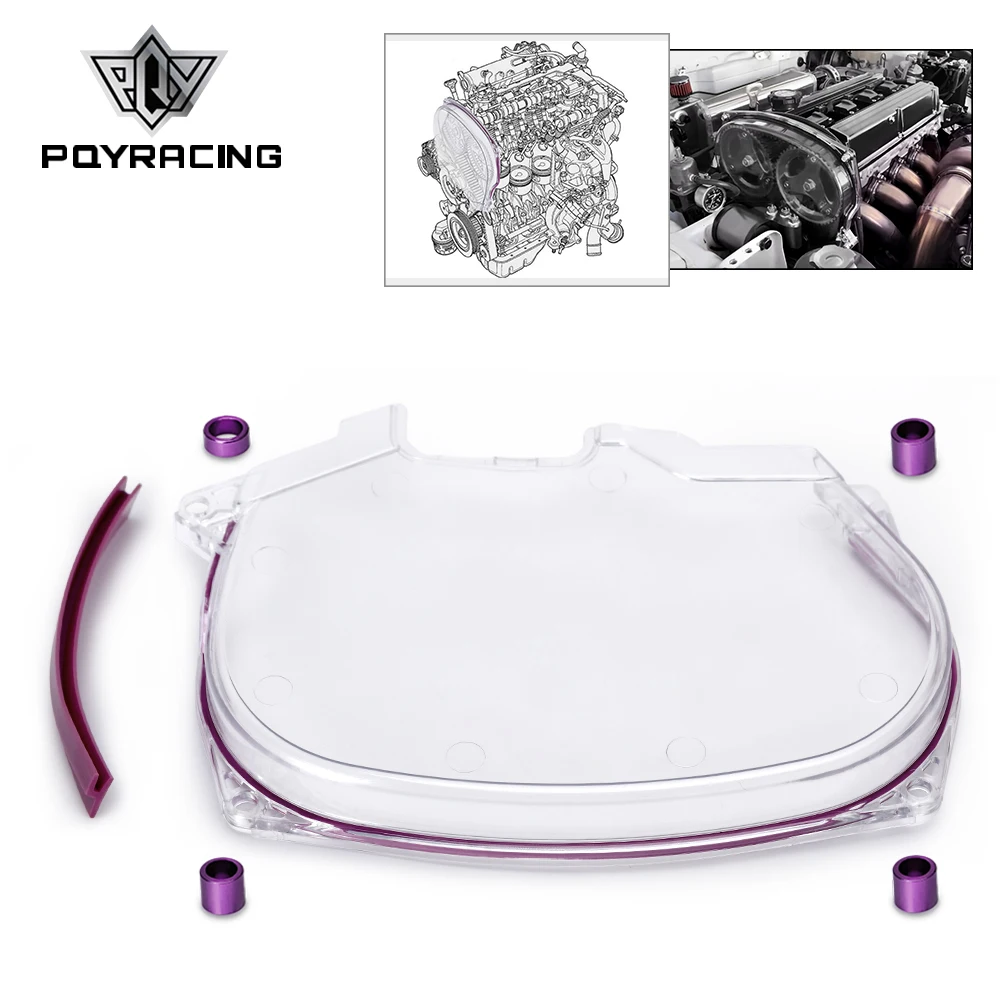Vvt Camshaft Adjuster Timing Gear Cam Gear Cover Timing Belt Cover Turbo Cam Pulley For 96-05 Mitsubishi Evolution Lancer EVO4-8 4G63 PQY6338