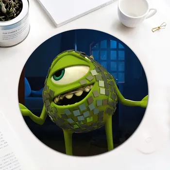 

Monsters University Mike Wazowski Round Mousepad Mouse Pad Choose for Gift Game Office Tablet Mause Mice Mat