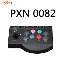 PXN 0082 аркадный бой палка, YF2009 проводной боевой джойстик, USB Fightstick игровой контроллер для PS3/PS4/PC