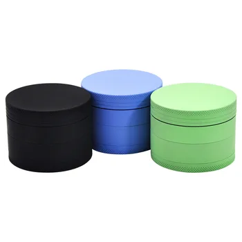 

4 Layers Convenient 63mm Aluminum alloy Tobacco Grinder Weed Grinder Dry Herb Crusher Smoke Accessories