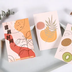 Lot de cartes postales mixtes «Time Escape» 30 pièces, joli ensemble de cartes de vœux en papier pour écoliers 