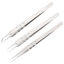 Горячая нержавеющая сталь высокие эластичные щипцы супер мобильный телефон ремонт материнская плата длинная Летающая линия