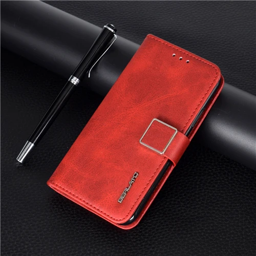 red Чехол для huawei P30 Lite P30 Pro mate 20 Lite, кожаный чехол на магните с откидной крышкой, чехол-книжка для huawei Honor 20 Pro Y9 Prime, сумка - Цвет: red