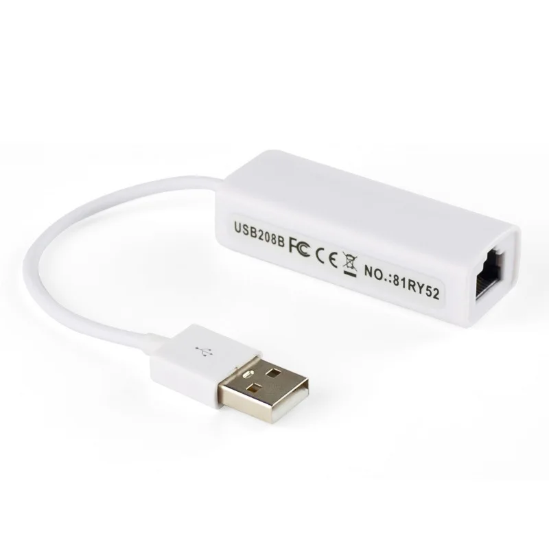 Бесплатный накопитель USB кабель карта 2,0 компьютер extrapoisition USB Поворот RJ45 8152b Чип высокоскоростной Plug-And-Play