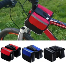 Сумка три в одном для езды на велосипеде, водонепроницаемая и прочная практичная сумка для горного велосипеда, передняя рама, сумка для езды на велосипеде, сумка-держатель