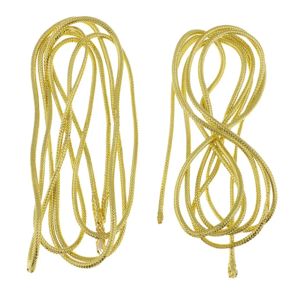 2 Pcs PET Plastic Elastic Mylar Cord Braid Flash Tubing Fly Tying Material High Quality