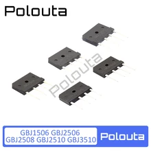 Placa de protección de condensador, rectificador de inducción, 10 unids/lote poluta Gbj2508 Gbj1506 Gbj2506 Gbj2510 Gbj3510
