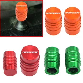 

Motorcycle CNC Aluminum Accessorie Wheel Tire Valve Stem Caps CNC Airtight Covers For YAMAHA TRACER 700 TRACER 900