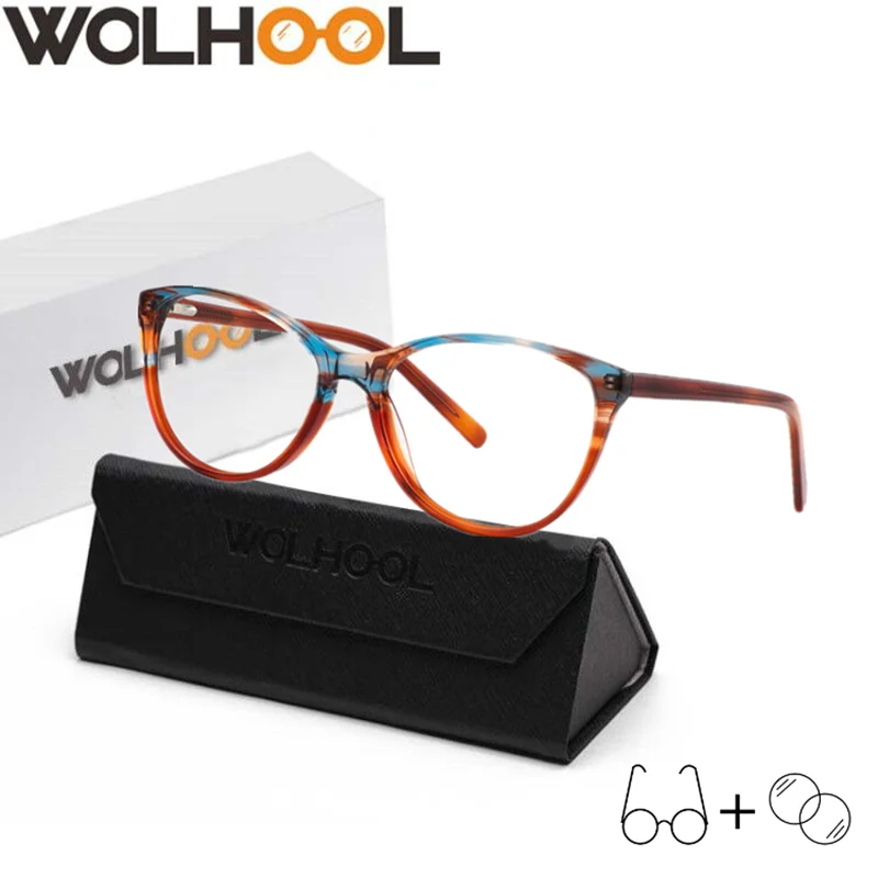 Высокое качество ручная работа ацетат оптические очки по рецепту классические