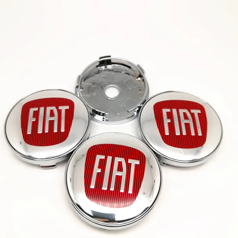 4pcs 60mm Fit For FIAT Wheel Center Hubcaps Car Styling Rims Hub Cover