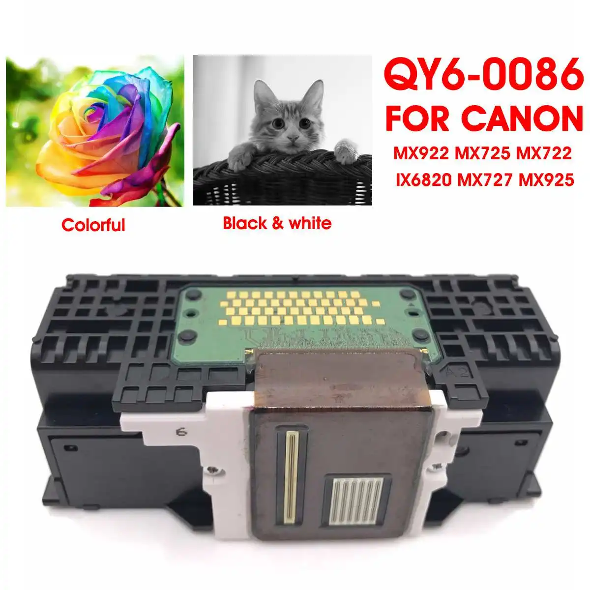 

LEORY QY6-0086 Printhead Printer Head Printing Spare Parts For I9950 Pro9000 IP4600 IP4700 MP630 MP640 iP7250 MG5420 MX922 MX722