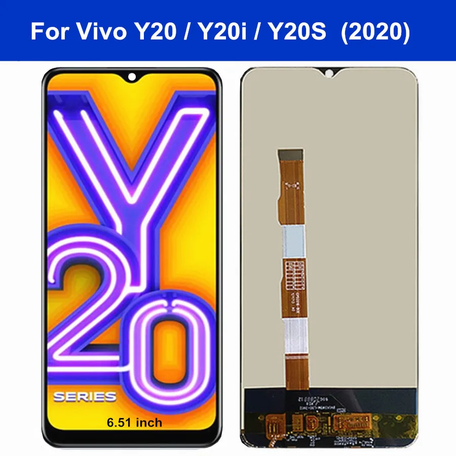 For Vivo Y20 Y20i Y20S 2020 v2027 v2029 LCD Display