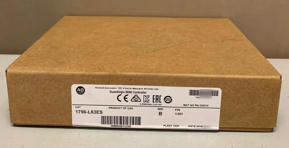 1 шт. 1756-L83ES/B GuardLogix5580 процессор 1756L83ES