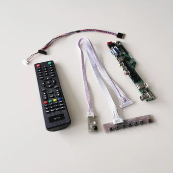 

For BT156GW02 V.0 BT156GW03 V.0 laptop panel T.V56 controller drive card 1366*768 HDMI VGA USB AV 15.6" WLED LVDS 40Pin DIY kit