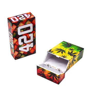 

HORNET Plastic Cigarette Tobacco Case Cover For Thin Cigarettes Fashion Cigarette Holder Box Portable Smoking Tool Accessories