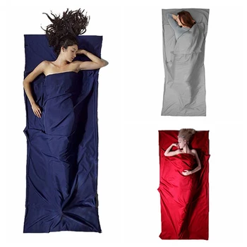 

Ultralight Outdoors Sleeping Bag Liner Travel Sheet For Adults Lightweight Sleeping Sack For Camping Traveling Hotels