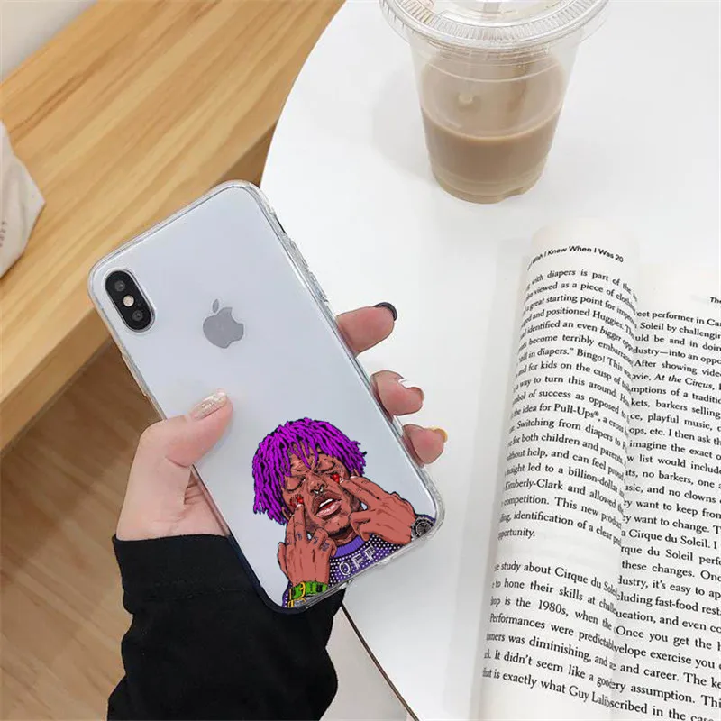 Lil Uzi Vert Bad and Boujee Мягкий ТПУ чехол для телефона для iphone 4 5 6 6S 7 8 Plus XR XS Xmax Fundas Coque - Цвет: TPU