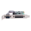 AX99100 1P1S RS232 Serial Parallel Port DB25 25Pin PCIE Riser Card PCI-E Express Converter ► Photo 2/6