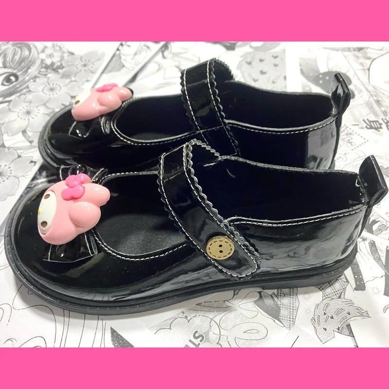 女性のための手作りの和風靴 かわいい革の婦人靴 牛 犬 Jkユニフォーム 春と秋 Women S Vulcanize Shoes Aliexpress