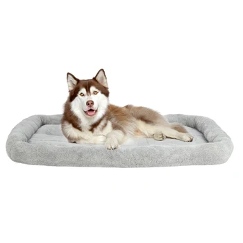 

51" Large Size Pet Dog Bed Pet Mat Pad Gray