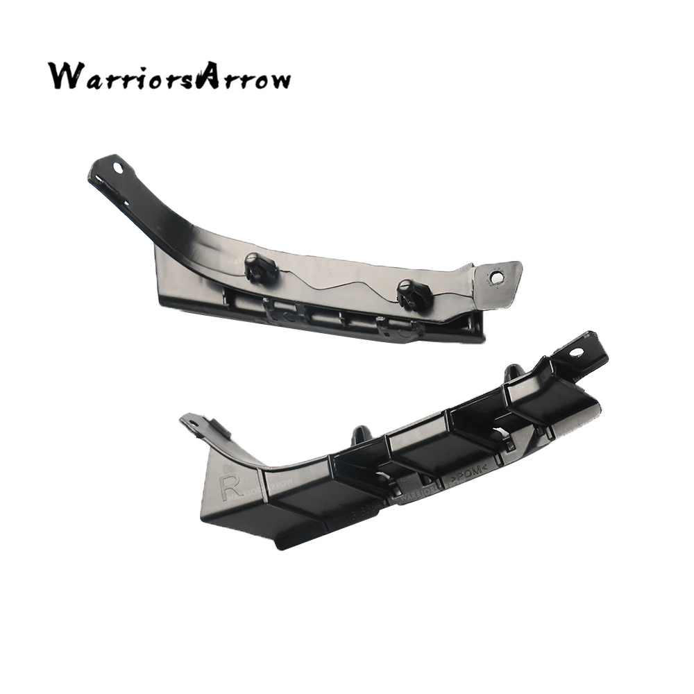 

Pair Front Bumper Cover Bar Support Bracket Holder Guide Left Right For BMW X5 E53 2003 2004 2005 2006 51117116667 51117116668