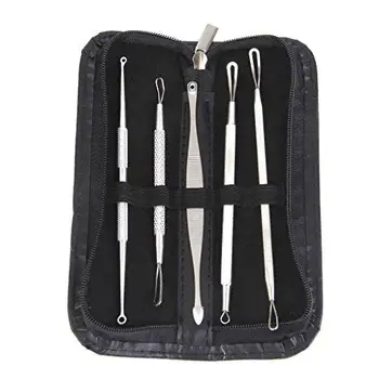 

5PCS Blackhead Pimple Blemish Extractor Remover Tool Kit