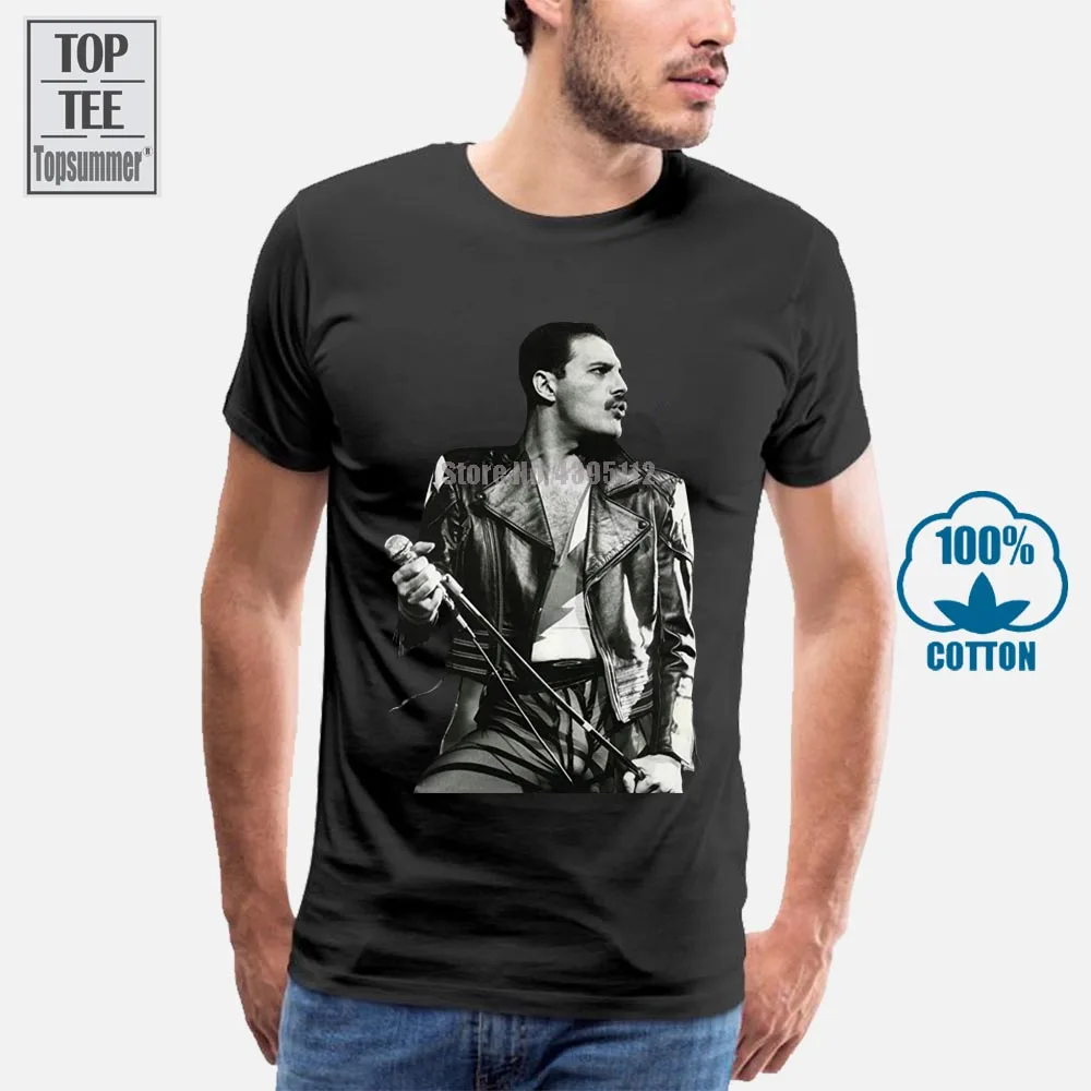 Новинка Freddie Mercury британская скала Легенда Мужчины Женщины футболки S-5Xl | Мужская