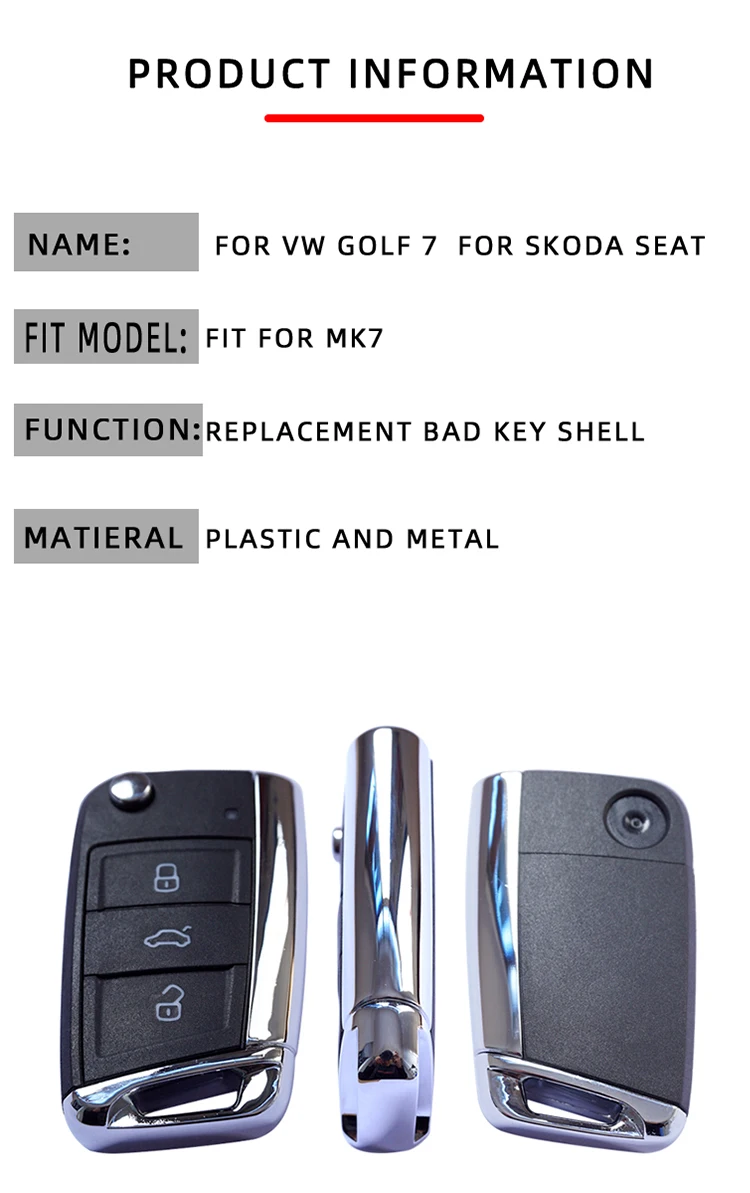 Cocolockey флип-ключ для vw gollf 7 MK7 для skoda octavia A7 для сиденья дистанционного складной Автомобильный ключ без выреза HU66 Замена