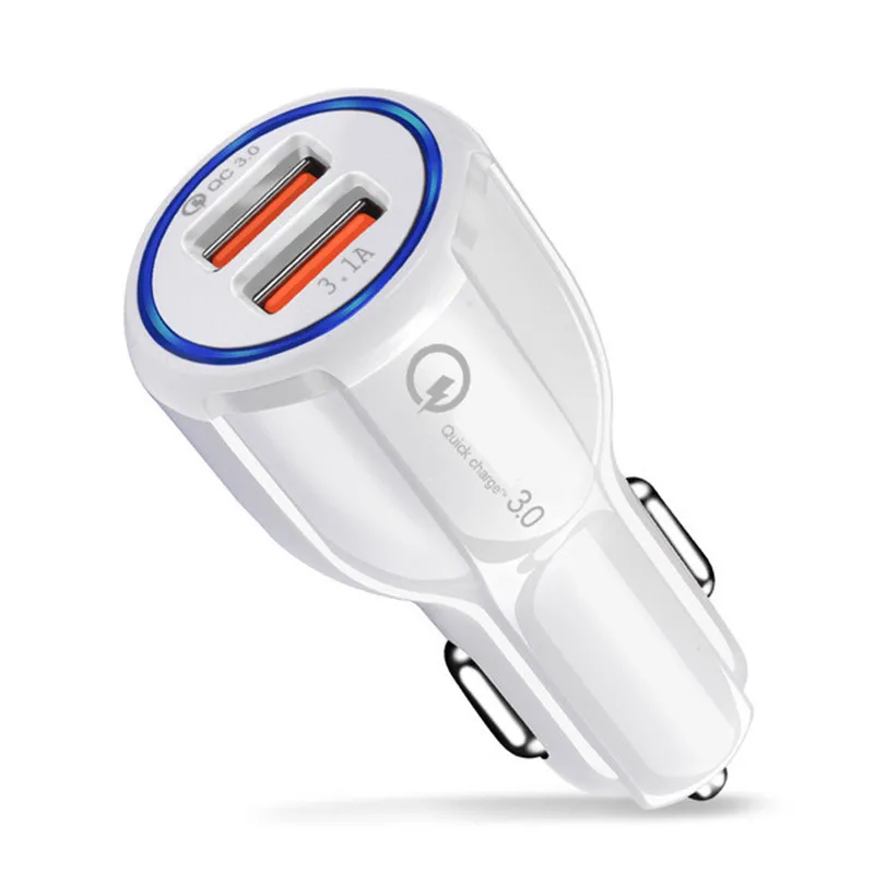 QC 3.0 USB Fast Car charger magnetic Type C Cable For Samsung galaxy Feel 2 S8 S9 S10 A50 A70 A20 M30 Honor 20 10 9 Mobile phone