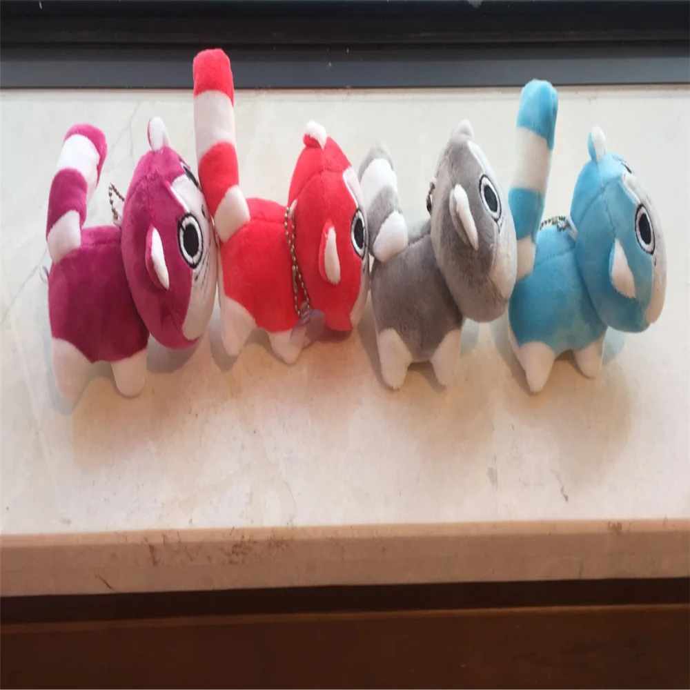 Sweet New 10CM , 4Colors , Cat Animal Toy , Plush Stuffed Key Chain Doll|Stuffed & Plush Animals| - AliExpress