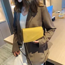 2019 New Fashion Style Shoulder Bag Magic Design Solid Color Small Square Bag Portable Simple Ladies Wild Casual Messenger Bag shunruyan new women s national vintage craft wipe color leather simple shoulder messenger bag portable small square package
