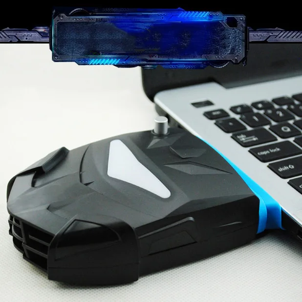 Laptop Cooler Vacuum Portable USB Air External Extracting Cooling Fan for Notebook Computer
