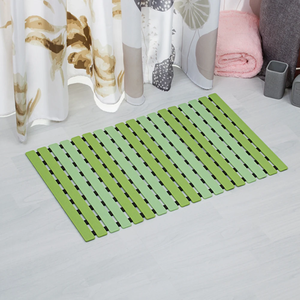 Household Kitchen Bathroom Anti-slip Mat Bath Bathtub Shower Pad Rug Carpet