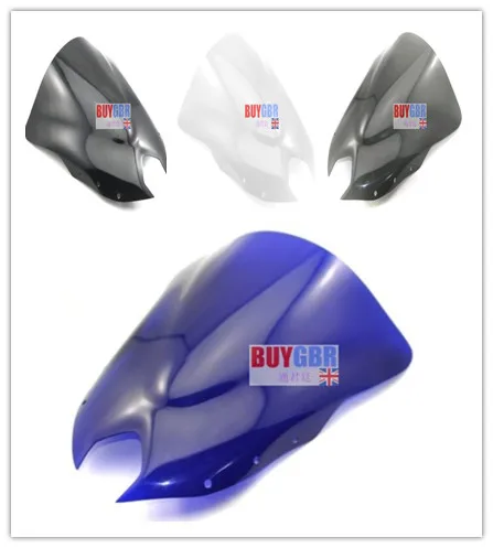 

Buygbr Motorcycle Windscreen For Yamaha FZ6R 09 10 11 12 2009 2010 2011 2012