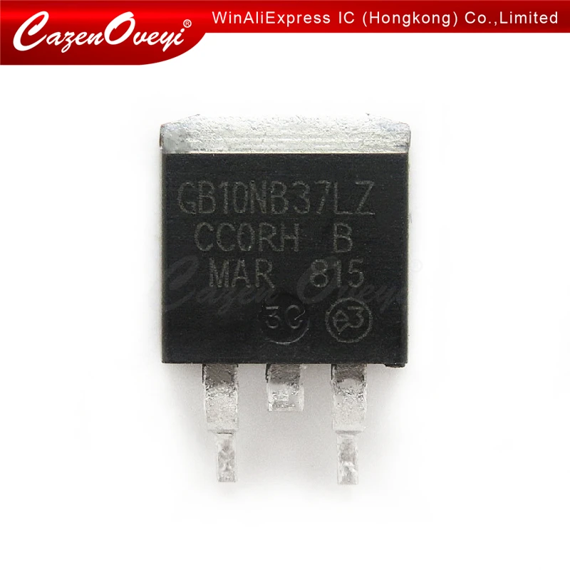 10pcs/lot Stgb10nb37lzt4 Stgb10nb37lz Stgb10nb37 Gb10nb37lz Gb10nb37 ...