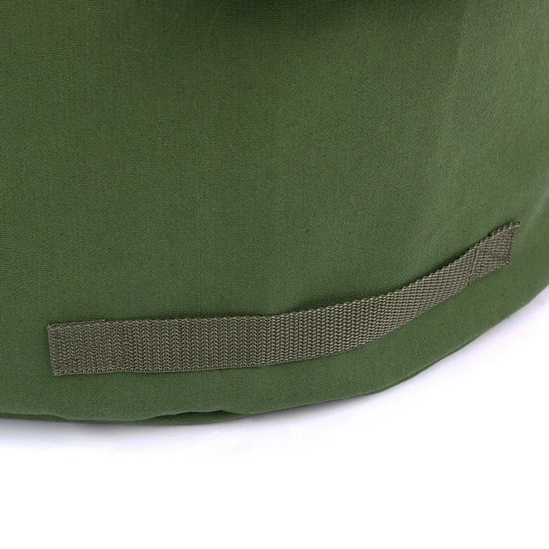 Портативный из парусины двора отходов мешок сад газон лист мешки, контейнеры Открытый Перевозчик мешок окружающей среды холст мешок
