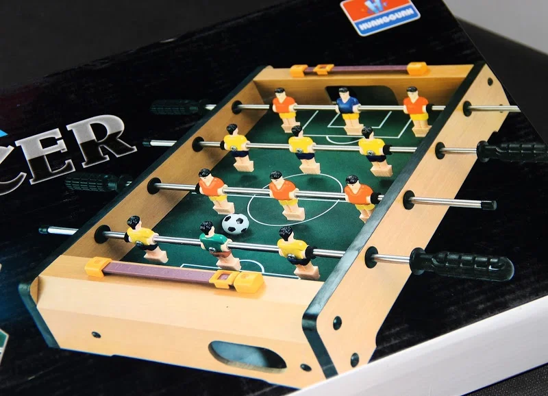 4 шт крытый игры Foosball пластиковый футбольный стол футбол спорт подарки смешные