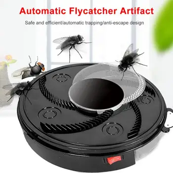 

Automatic USB Fly Trap Catcher Mute Pest Control Brushless Motor Rechargable Flycatcher Device Insect Pest Reject Control