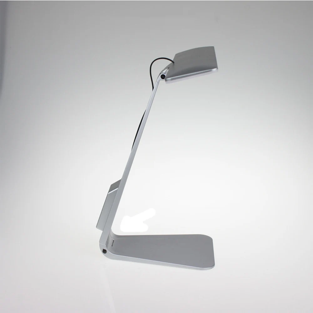 LED Desktop Reading Light Ultra-Thin Table Light Office Desk Lamp Student Learning Light Dimmable Touch Sensor Control