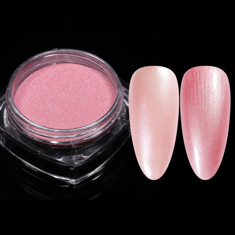 

1 Box Pearl Shell Shimmer Chrome Nail Glitter Powder Neon Dust Pretty Mirror Glitters Nail Art Polish Decorations Powder