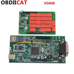 OBDIICAT-CDP VD600 новый VCI с Bluetooth 2016,00 Keygen новейшая версия TCS сканер OBD2 диагностический инструмент для автомобилей/грузовиков