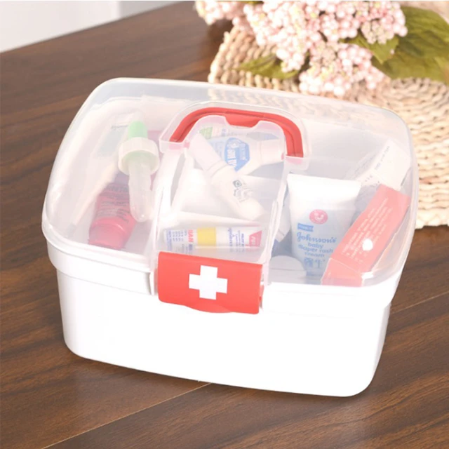 First Aid Kit Medical Storage Box Container  First Aid Kit Medical Box  Organizer - Storage Boxes & Bins - Aliexpress