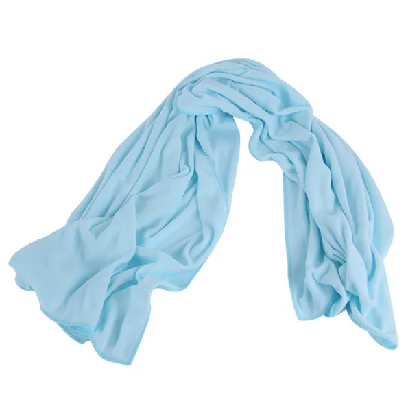 Light Blue Горячая Распродажа новое функциональное мягкое Впитывающее пляжное полотенце из микрофибры 80*140 см для путешествий быстросохнущее полотенце s - Цвет: Light Blue