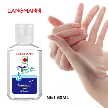 安い ポータブル50ミリリットル60ミリリットル殺菌ハンドソープインスタント手消毒剤使い捨て消毒剤の抗菌ゲル子供アダルトのための