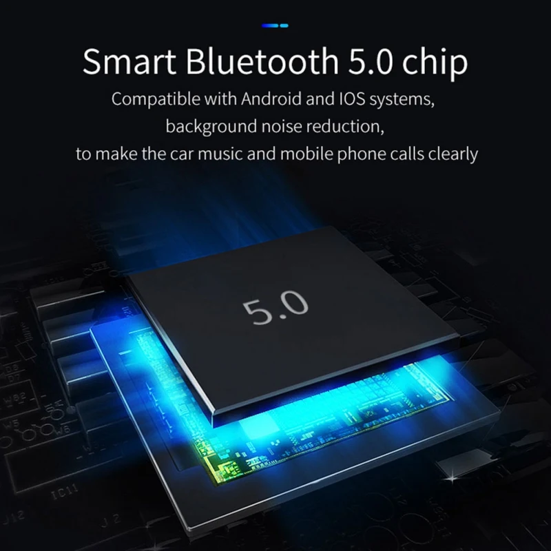 BC51T цветной дисплей Bluetooth Автомобильный fm-передатчик беспроводной радио адаптер с громкой связью вызова 2 usb порта