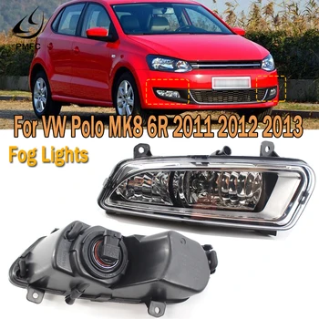 

PMFC Fog Lights Car Front Lower Bumper Fog lamp assembly For VW Volkswagen Polo MK8 6R 2011 2012 2013 6RD941699 6RD941700
