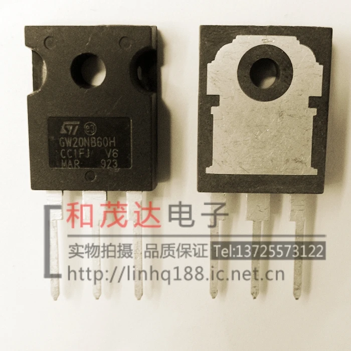2 шт./STGW20NB60H GW20NB60H 600V 20A TO-247